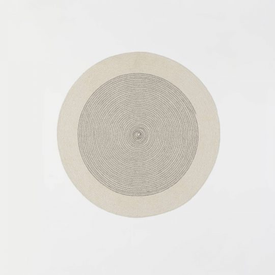 Round Jute Floor Mat